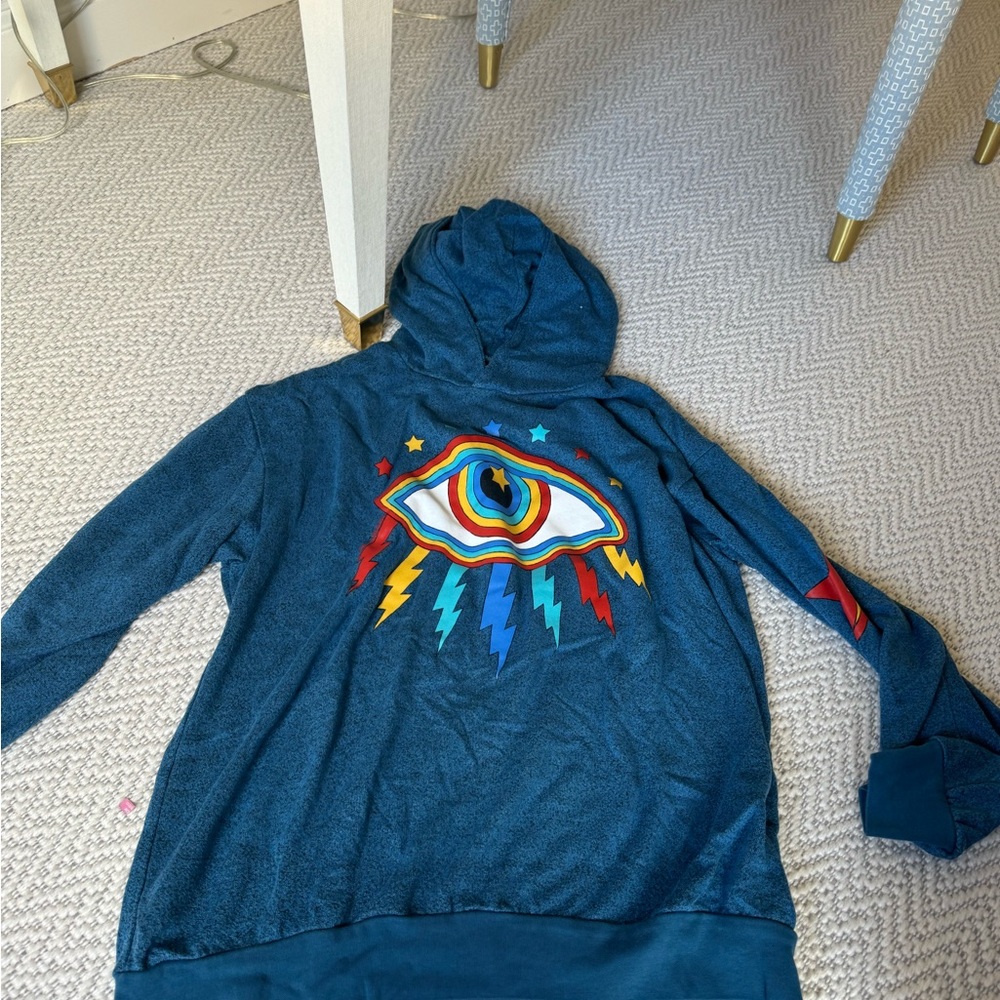 Lauren Moshi Eye Sweatshirt Size M